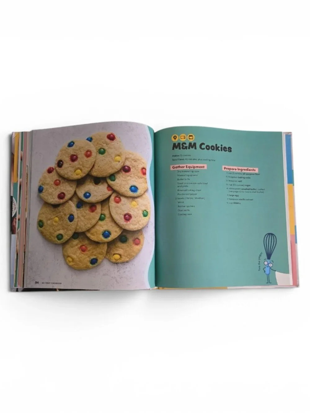My First Cookbook America's Test Kitchen Kids Hardcover Recipe Book